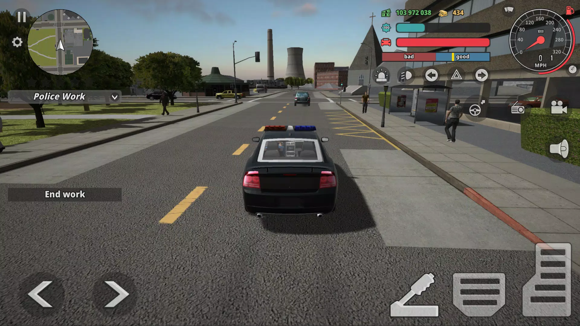 Police Cop Simulator. Gang War Capture d’écran 4