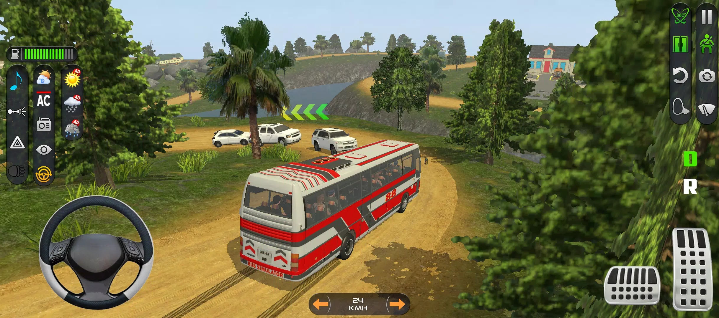 Offroad Bus: Coach Bus Driving應用截圖第2張