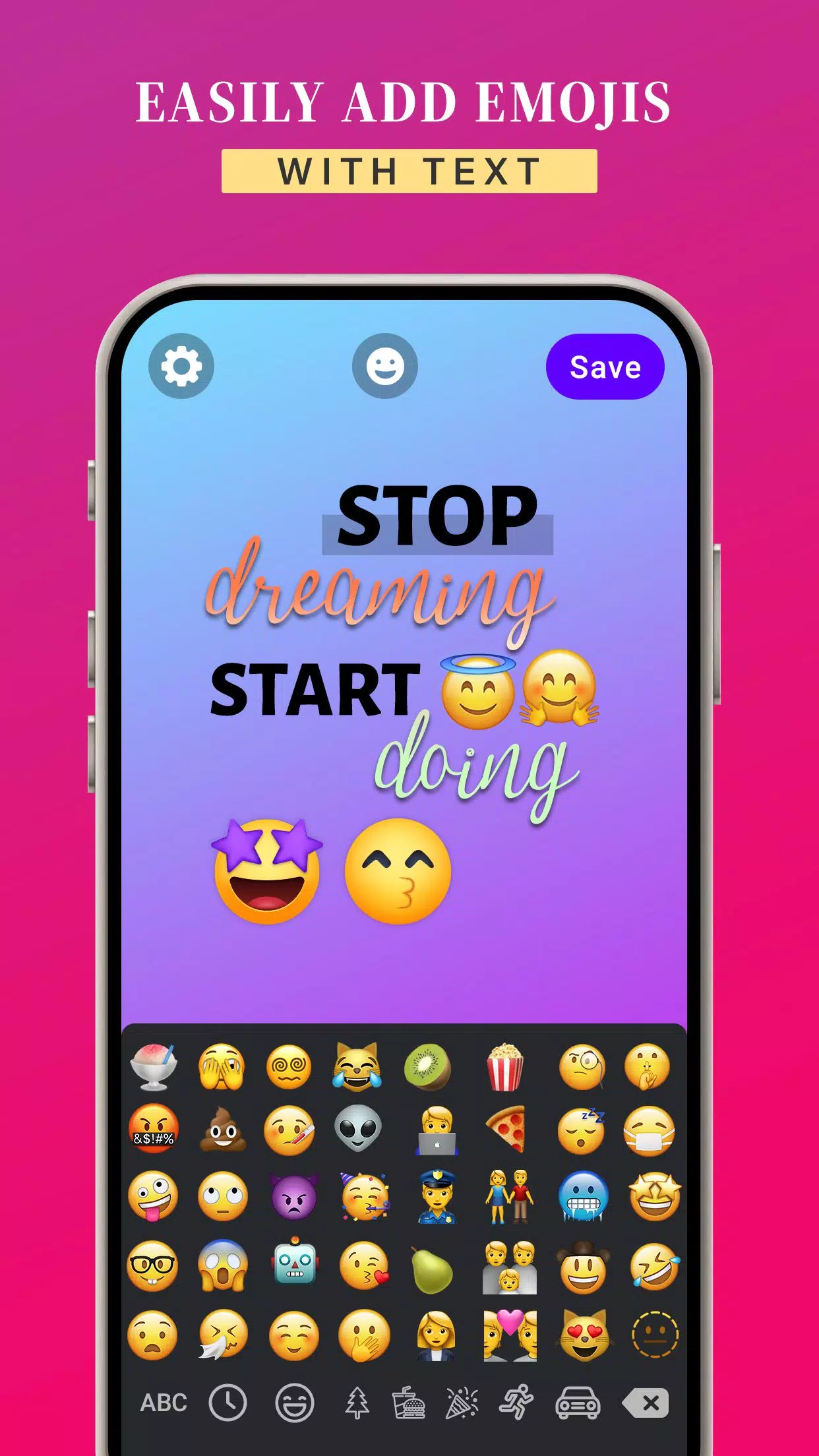 iOS Emojis For Story 스크린샷 3