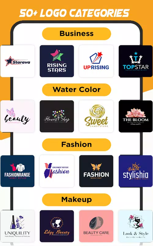 Logo Maker - Graphic Designer Capture d’écran 1