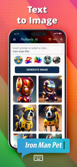 PicRemix AI Art & Avatars Captura de pantalla 3