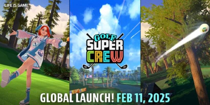 Golf Super Crew: Next-Gen Mobile Golf Simulator with Arcade Flair