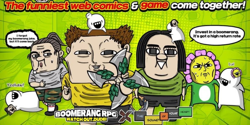 Boomerang RPG：當心傢伙與韓國網絡台系列合作The Heart of Heart