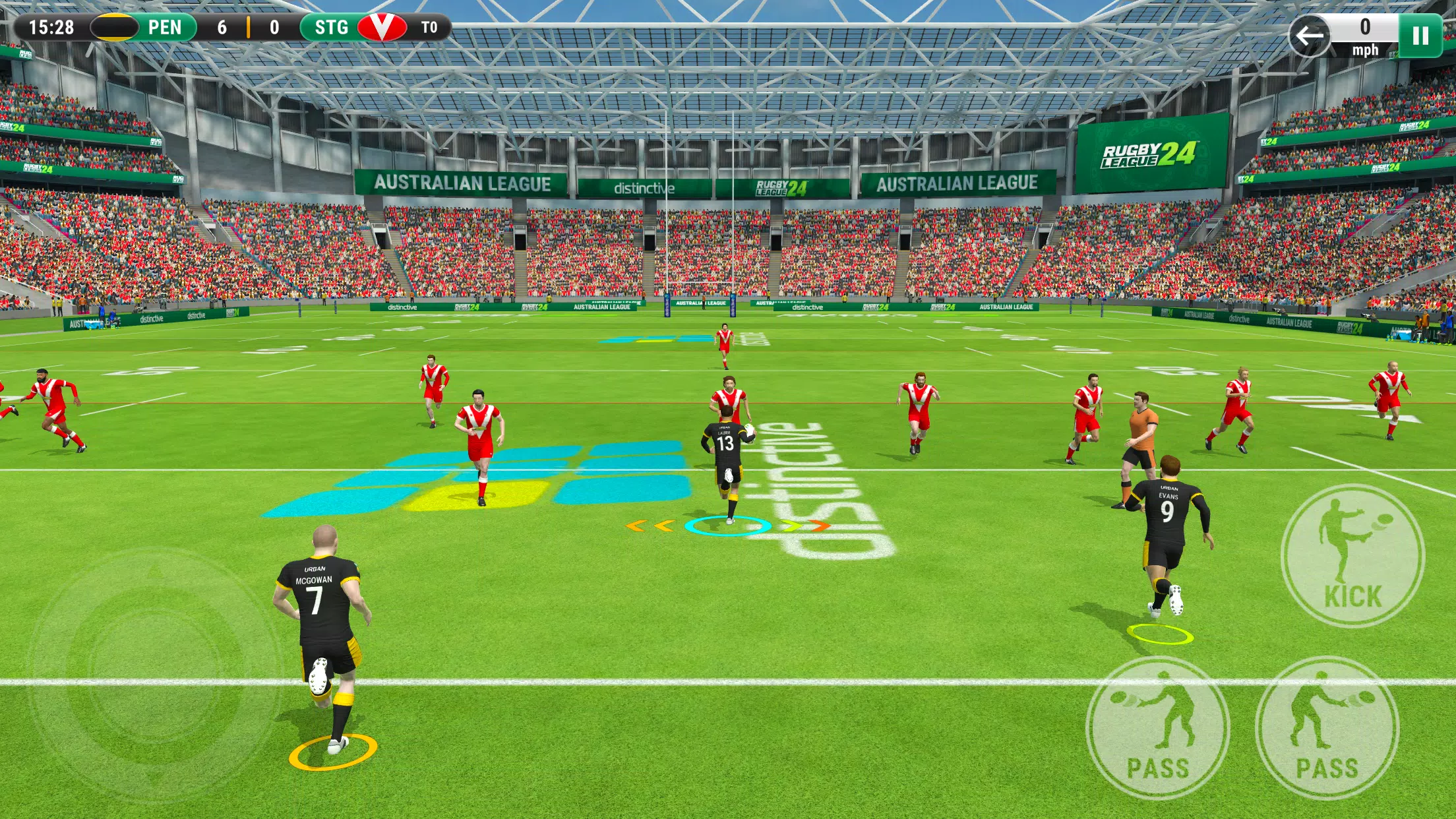 Rugby League 24 Captura de pantalla 1