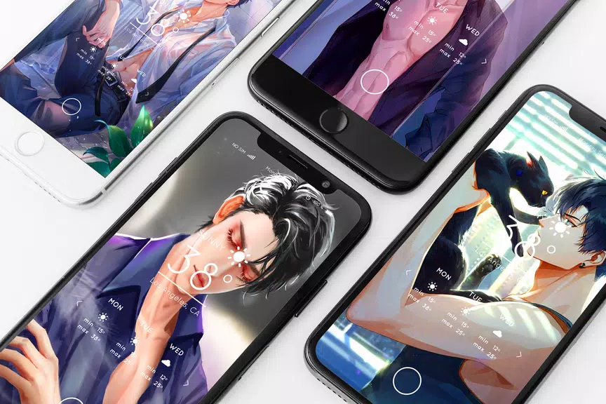 Anime Boy Wallpaper 4K Capture d’écran 1