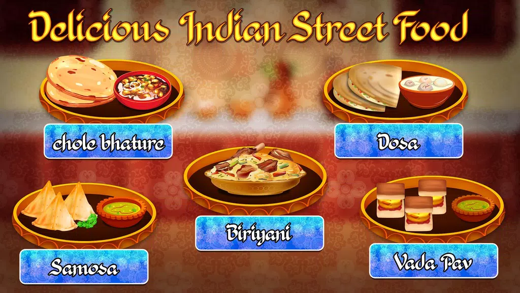 Indian Street Food Recipes Скриншот 3