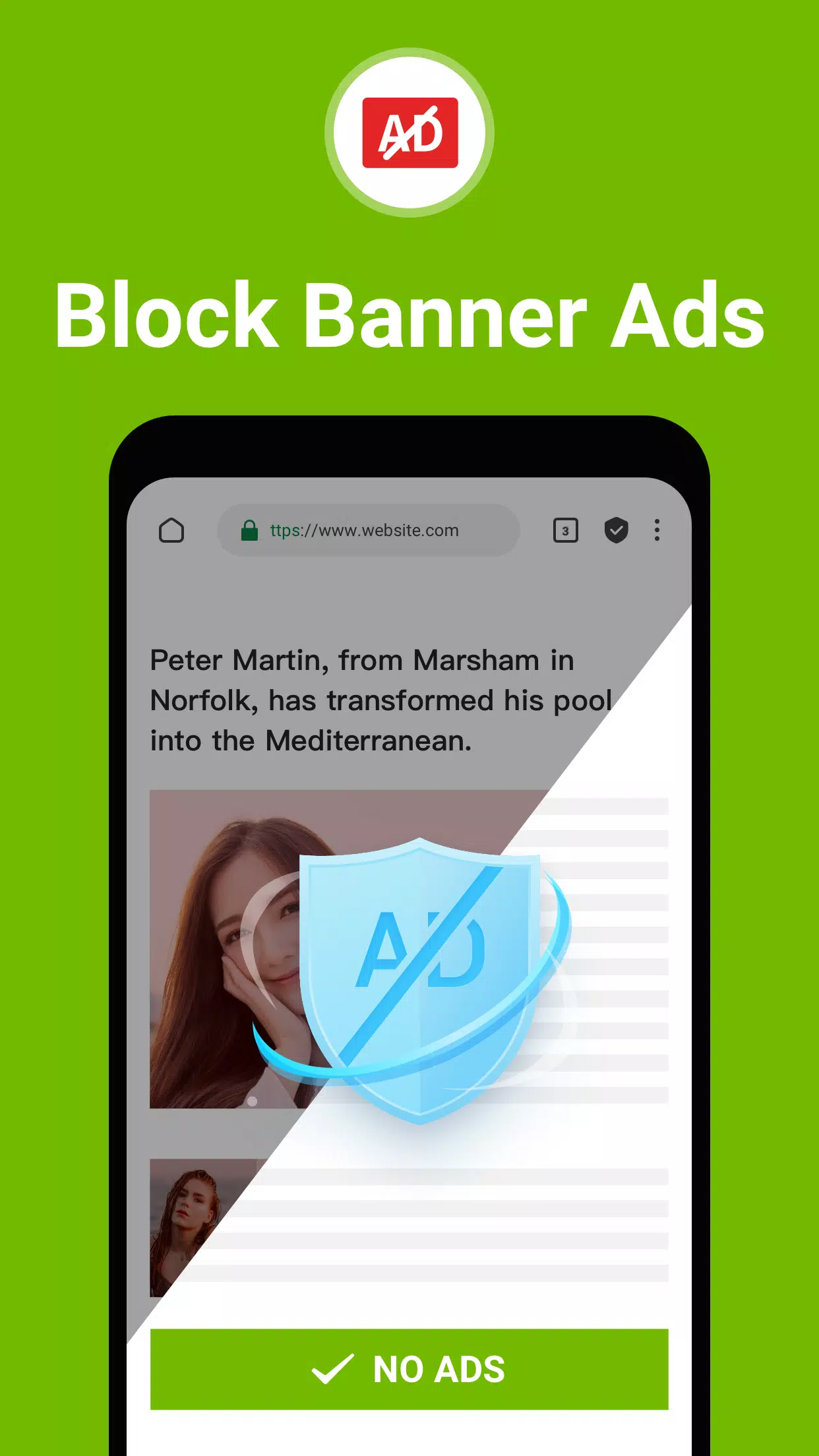 FAB Adblocker Browser: Adblock Screenshot 3