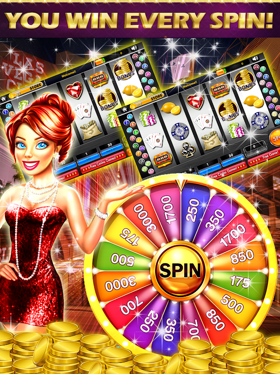 Raging 777 Vegas Party Slots Скриншот 1