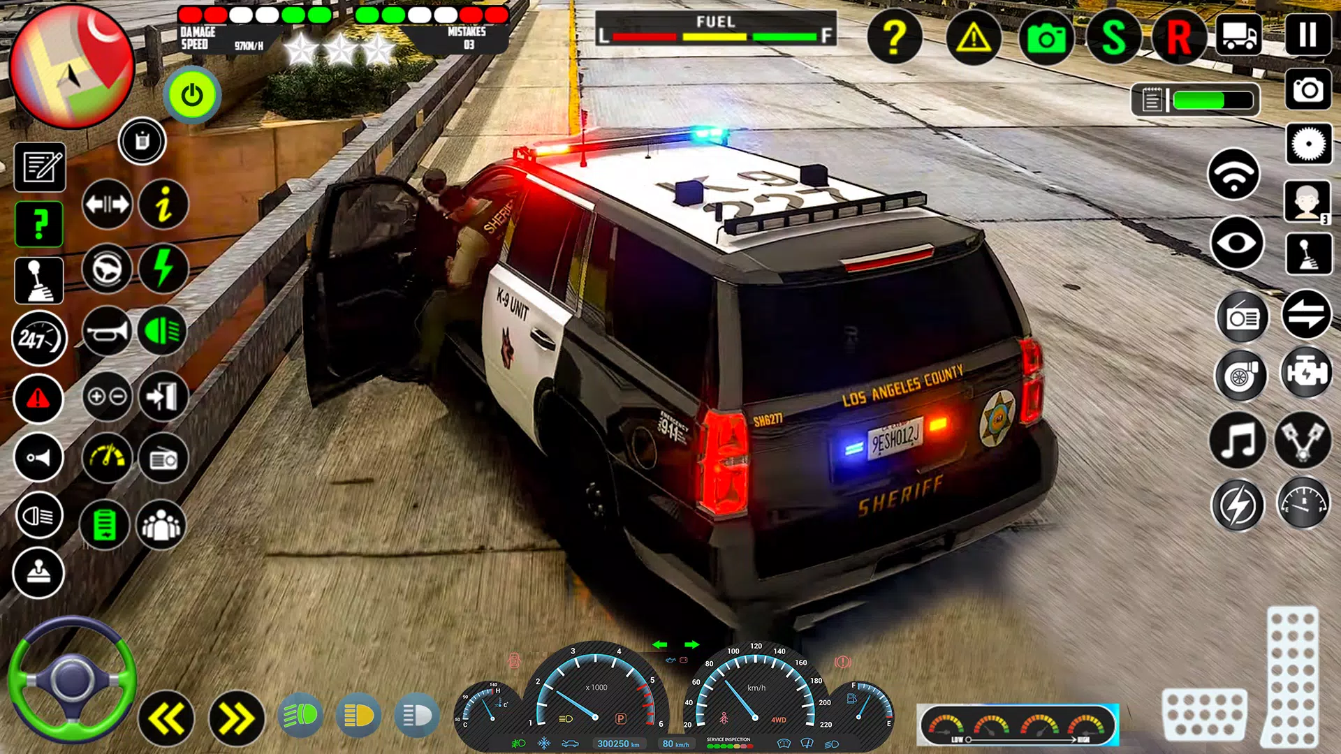 Real Police Chase Simulator 3d Capture d’écran 3