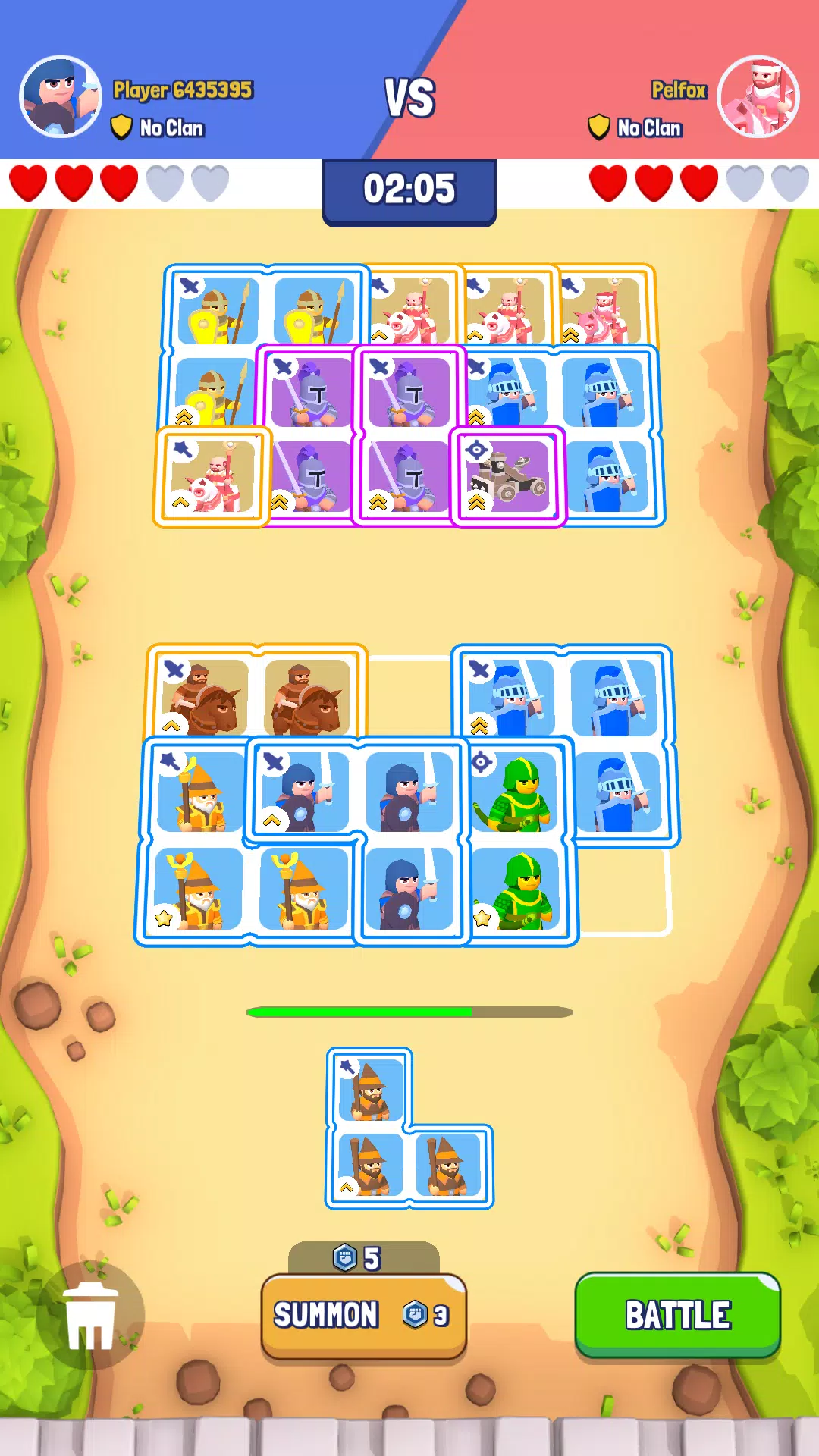 Merge Warrior Army Capture d’écran 1