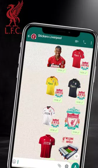 Liverpool Stickers Unofficial 스크린샷 3