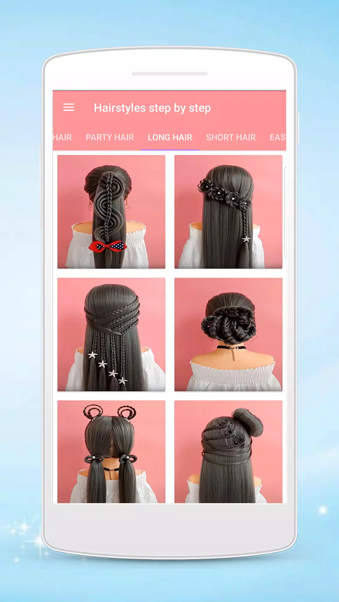 Frisuren Schritt für Schritt Screenshot 1