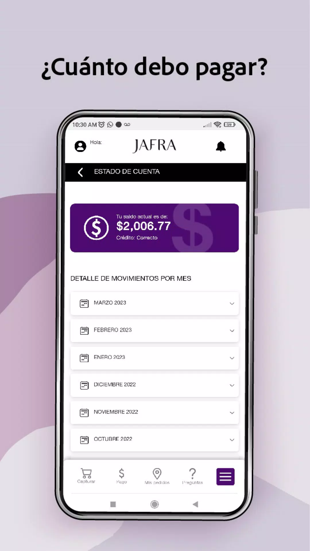 Consultor JAFRA Capture d’écran 4