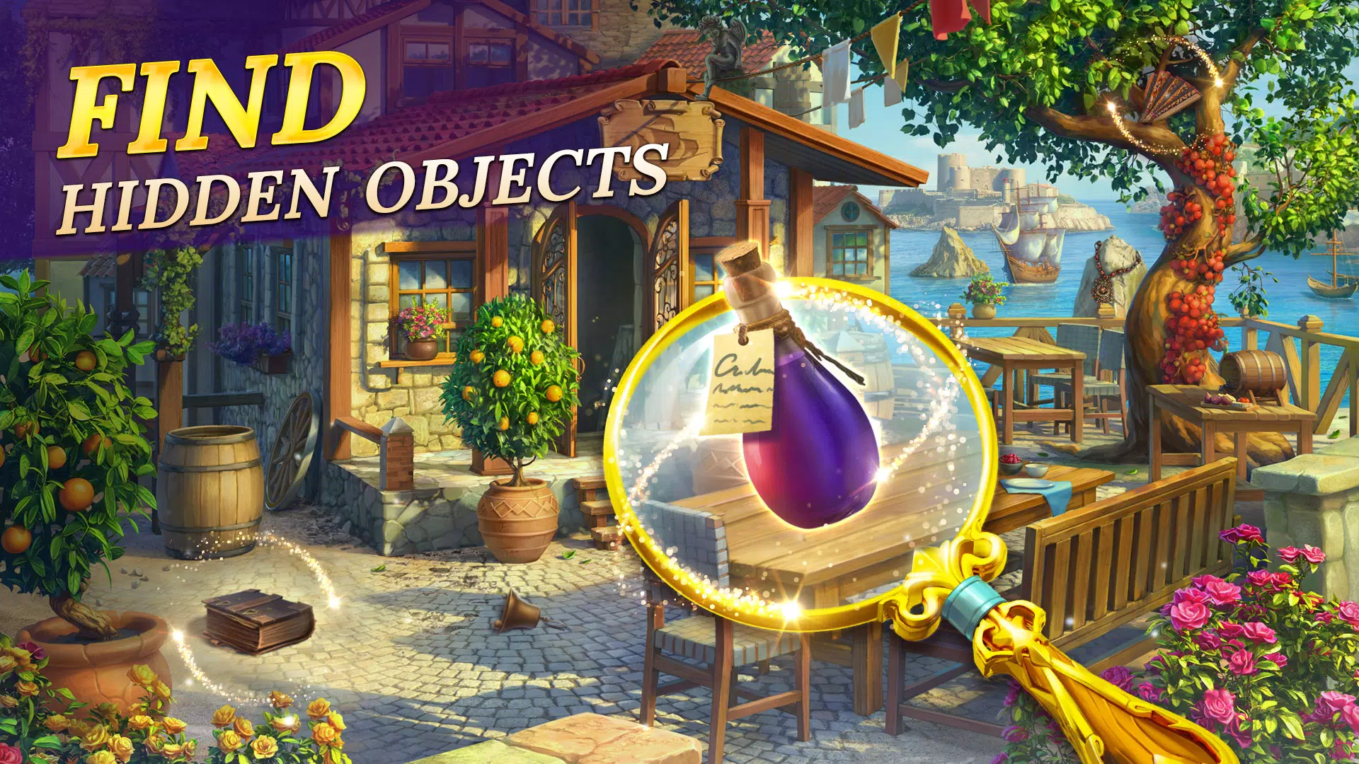 Sherlock・Hidden Object Mystery Schermafbeelding 2