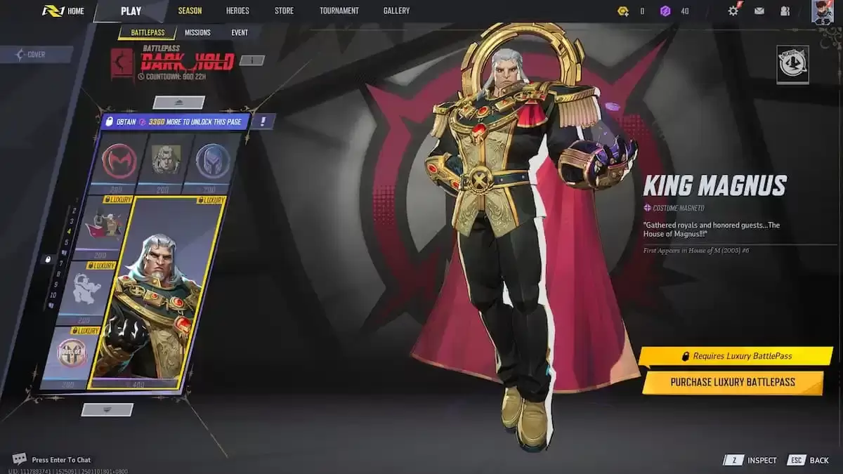 King Magnus Skin