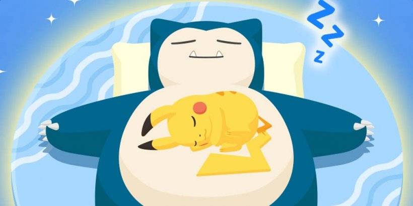 口袋妖怪睡眠标志着口袋妖怪日与试用捆绑包，等待Pokémon礼物