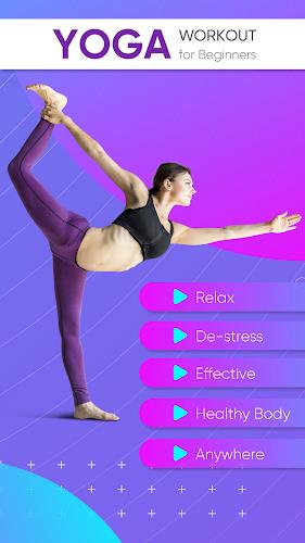 Yoga Workout for Beginners Zrzut ekranu 1