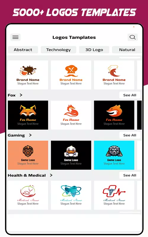 Logo Maker - Graphic Designer Capture d’écran 2