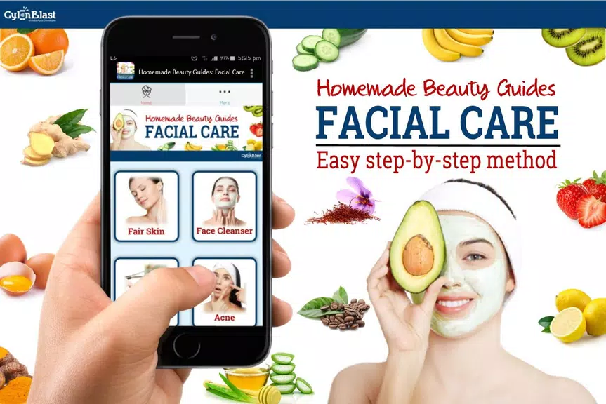 Homemade Beauty: Facial Care Capture d’écran 1