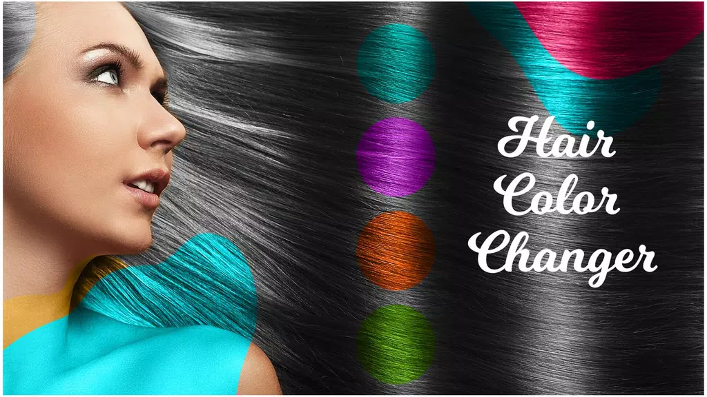 Hair Color Changer Editor Capture d’écran 1