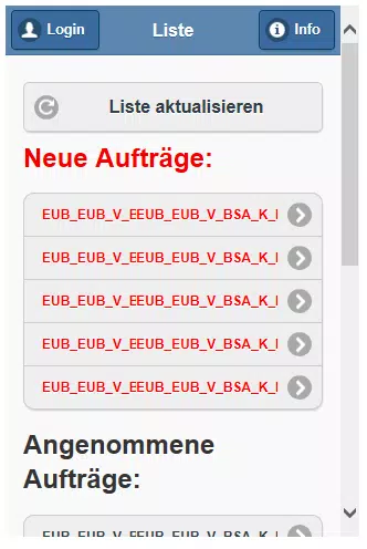 EUB.Mobile.Container Captura de pantalla 4