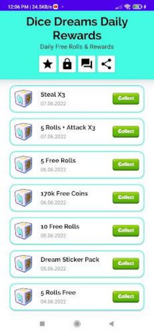 Dice Dreams Daily Rewards Ekran Görüntüsü 2