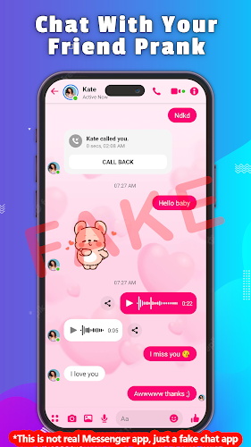 Fake Chat - Prank Message應用截圖第2張