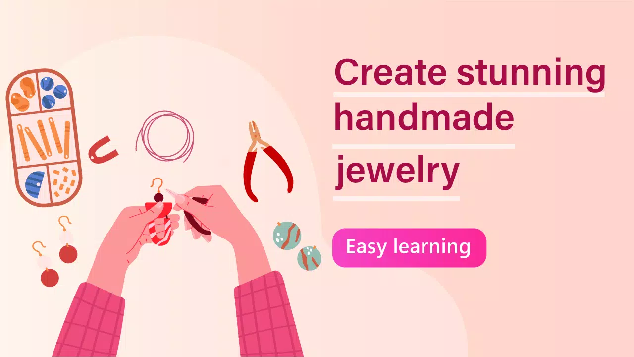 DIY Jewelry Making App Capture d’écran 1