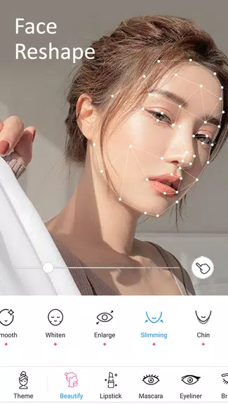XFace: Beauty Cam, Face Editor スクリーンショット 1