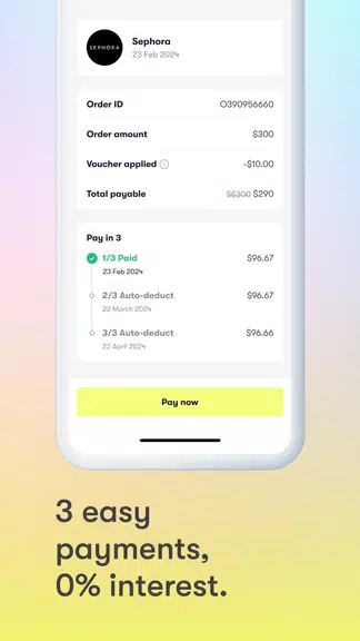 Atome SG - Buy Now Pay Later Скриншот 2