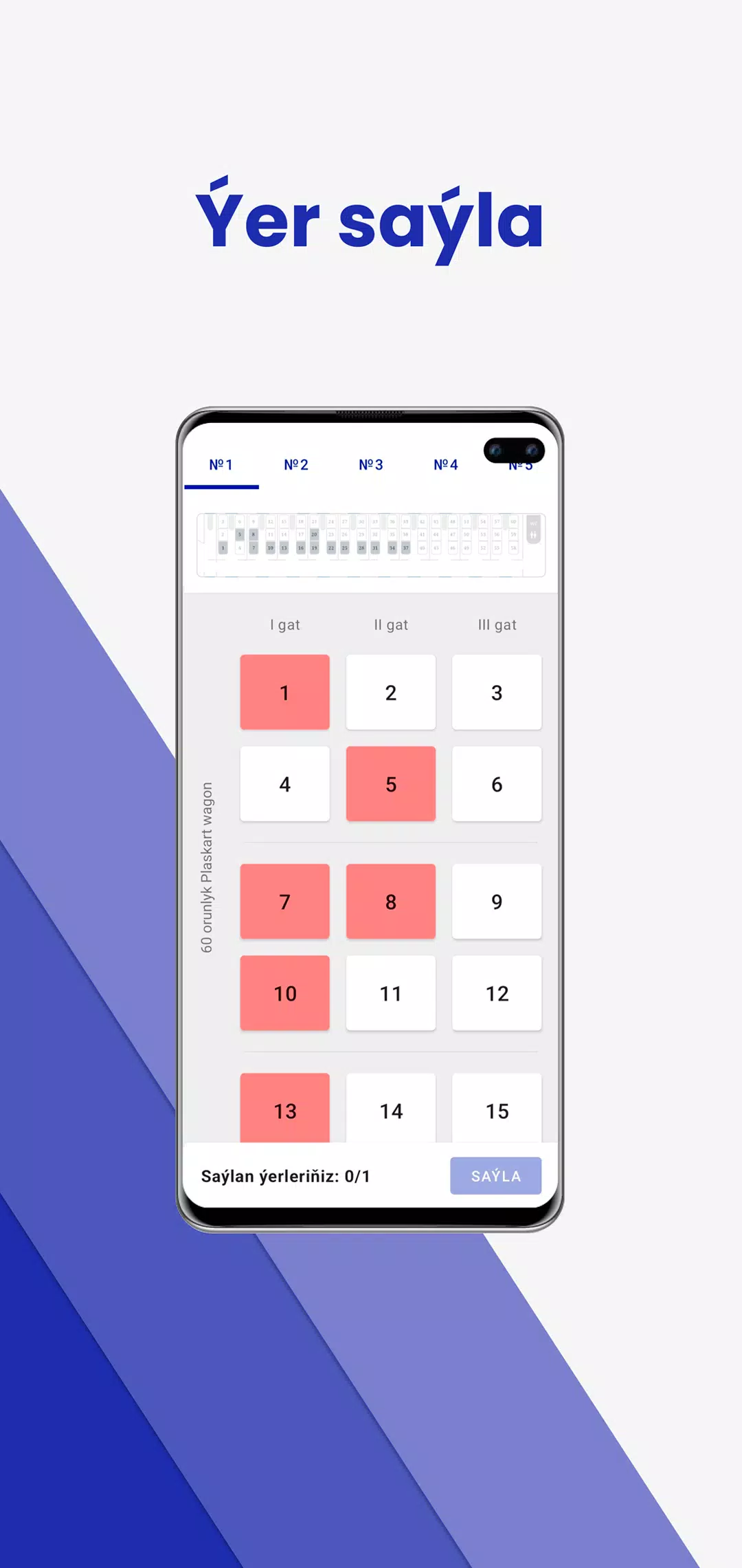 TurkmenistanRailways Captura de tela 3