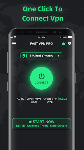 FastVPN Pro - Secure Proxy Schermafbeelding 1