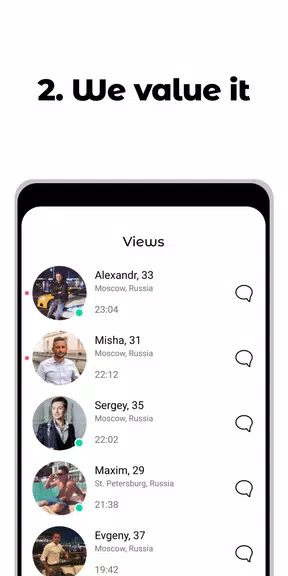 Denim - premium dating app Ảnh chụp màn hình 3