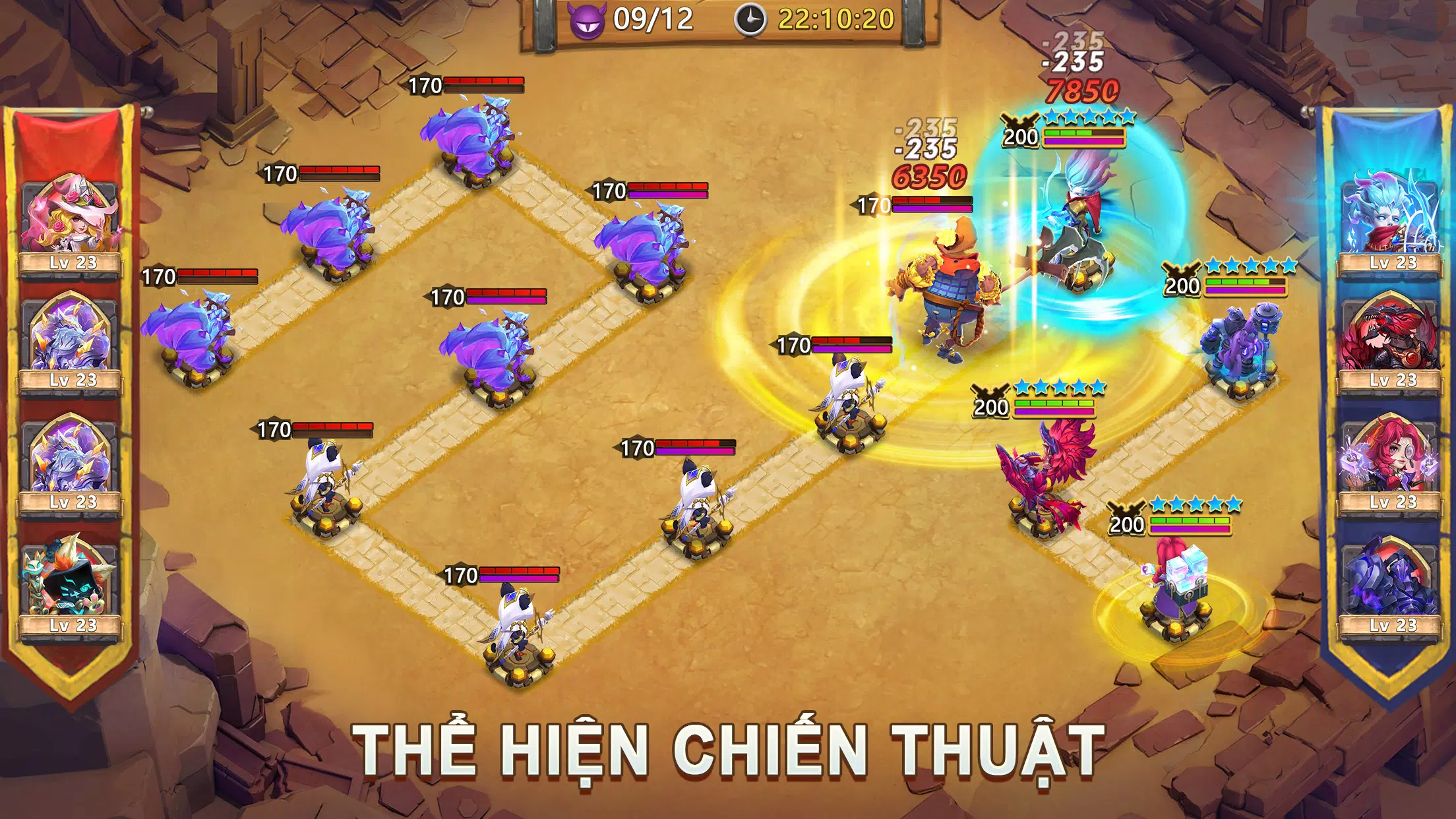 CastleClash:Quyết Chiến-Gamota Capture d’écran 4