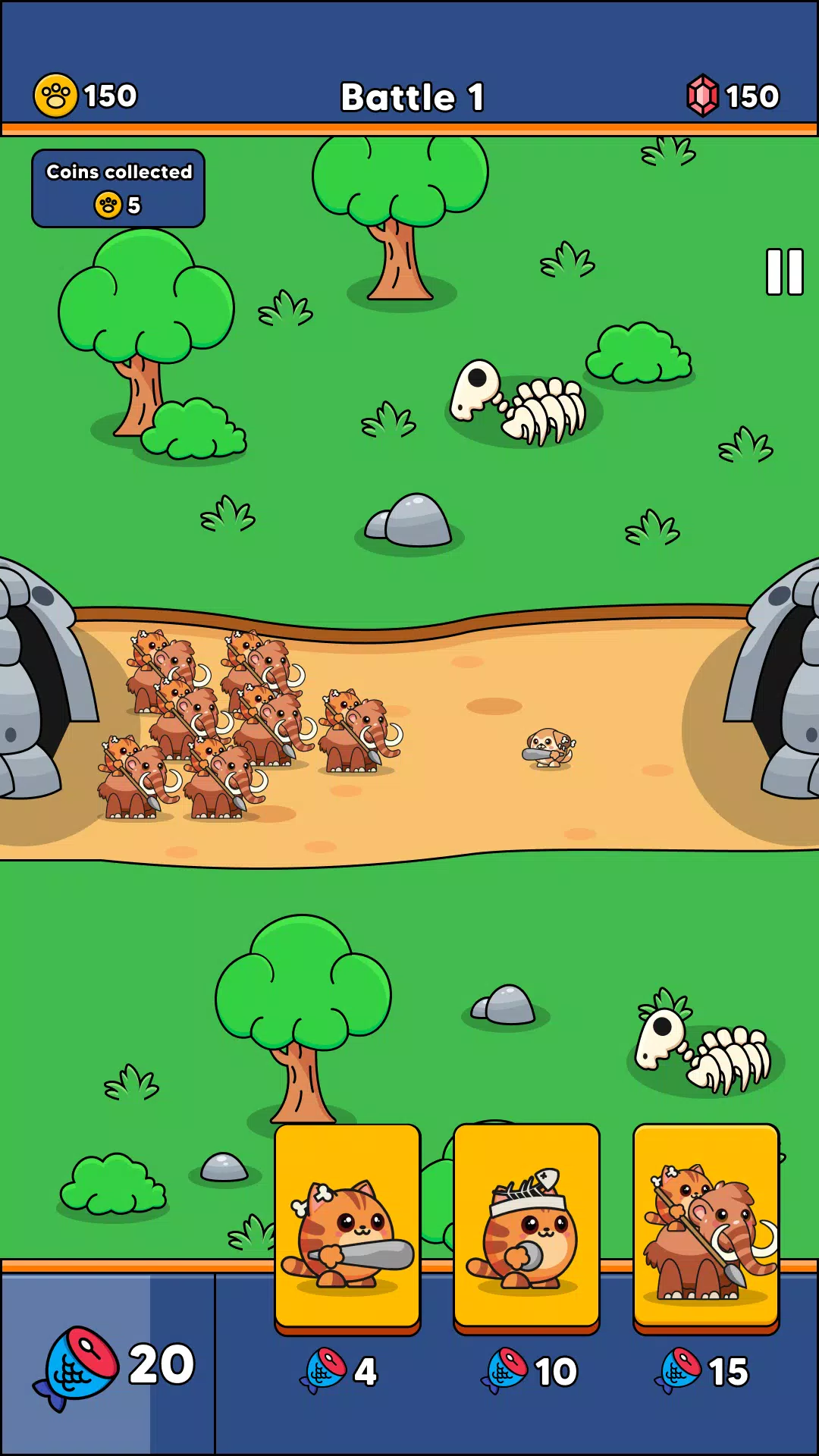 Cats vs Dogs Evolution Captura de tela 1