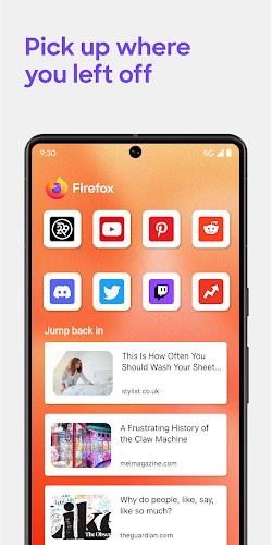 Firefox Fast & Private Browser Screenshot 3