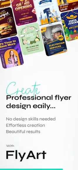 FlyArt - Flyer Creator Capture d’écran 2