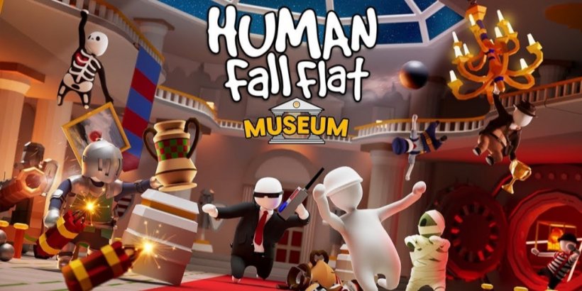 Human Fall Flat nodigt je uit in een museum vol obstakels terwijl je op jacht gaat naar een belangrijke tentoonstelling