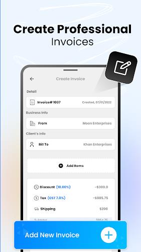 Invoice Maker and Generator Captura de tela 2