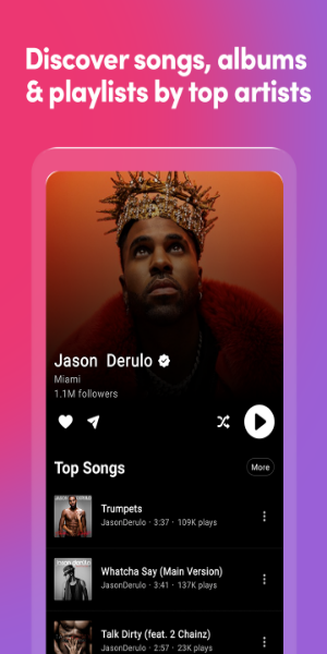 Music Stream: Music Streaming應用截圖第3張