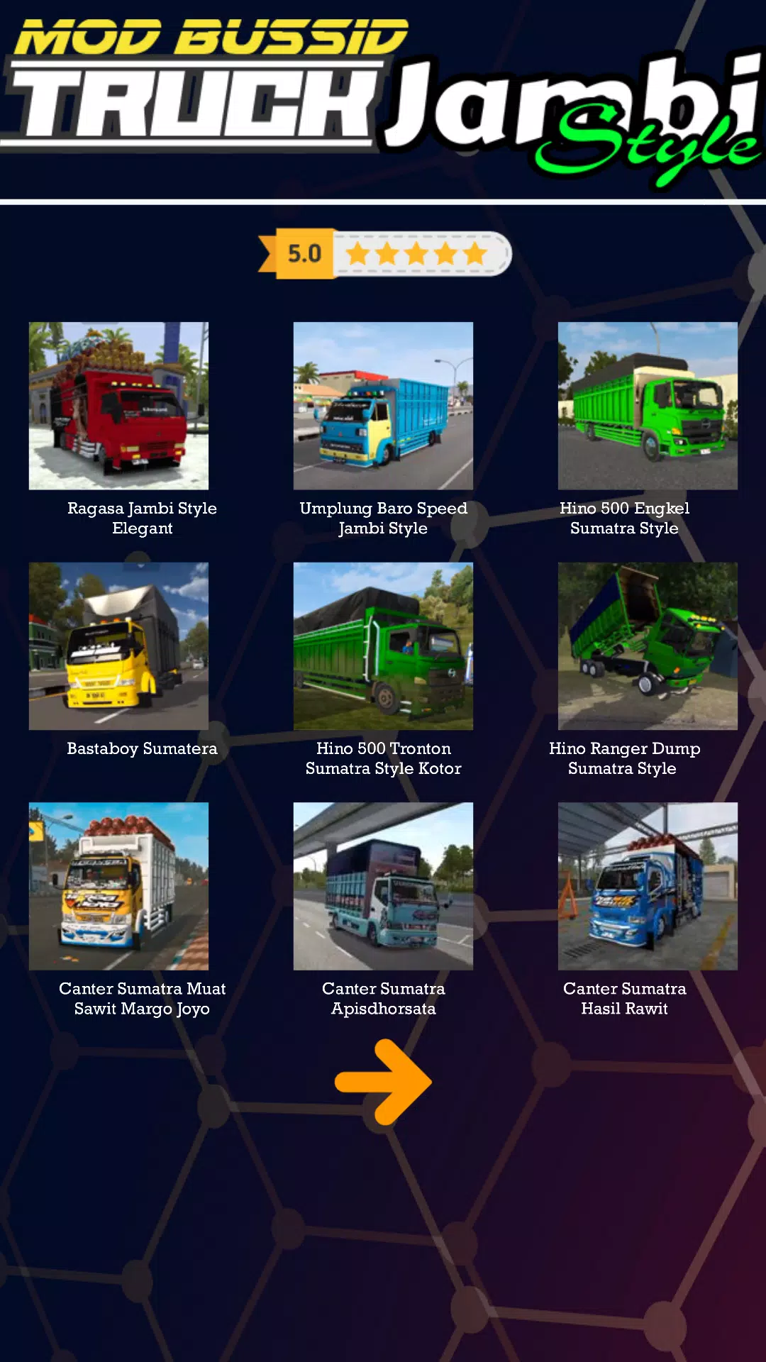 Mod Bussid Truk Jambi Style應用截圖第2張