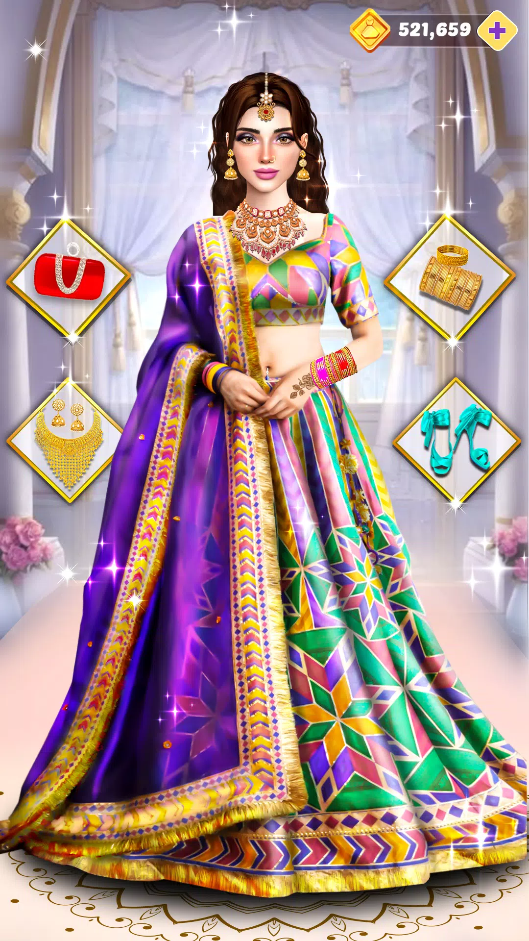 Fashion Makeover Wedding Games Captura de pantalla 2