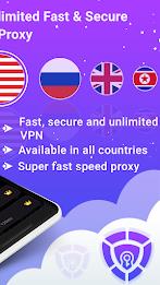 SuperFast VPN : Fast VPN Proxy Ekran Görüntüsü 3