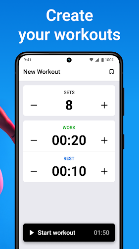 Interval Timer: Tabata Workout應用截圖第2張