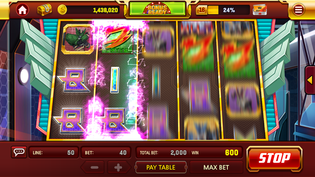 BIMA-X THE SLOTS Screenshot 4