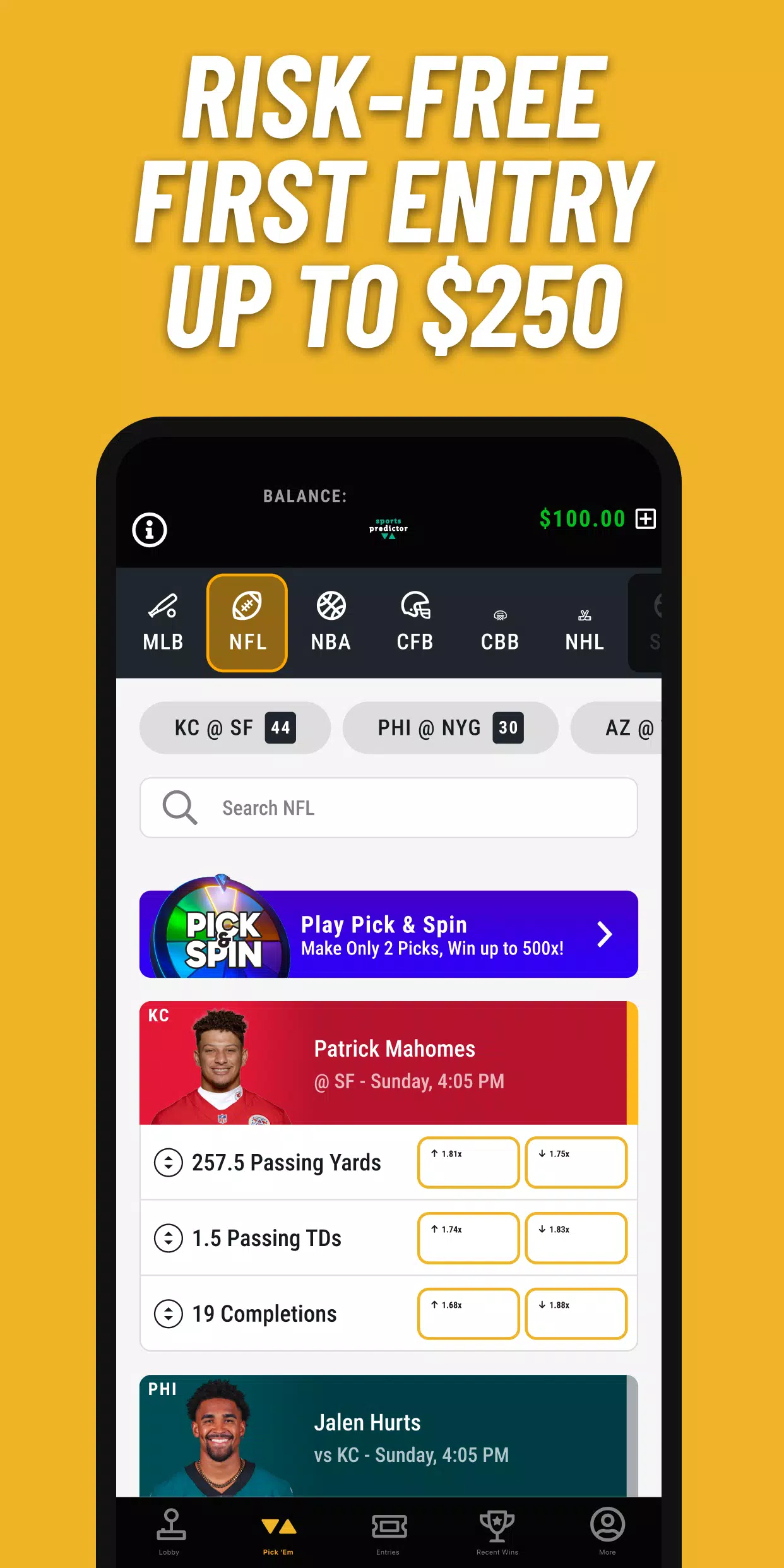 Sports Predictor: Fantasy Game Скриншот 2