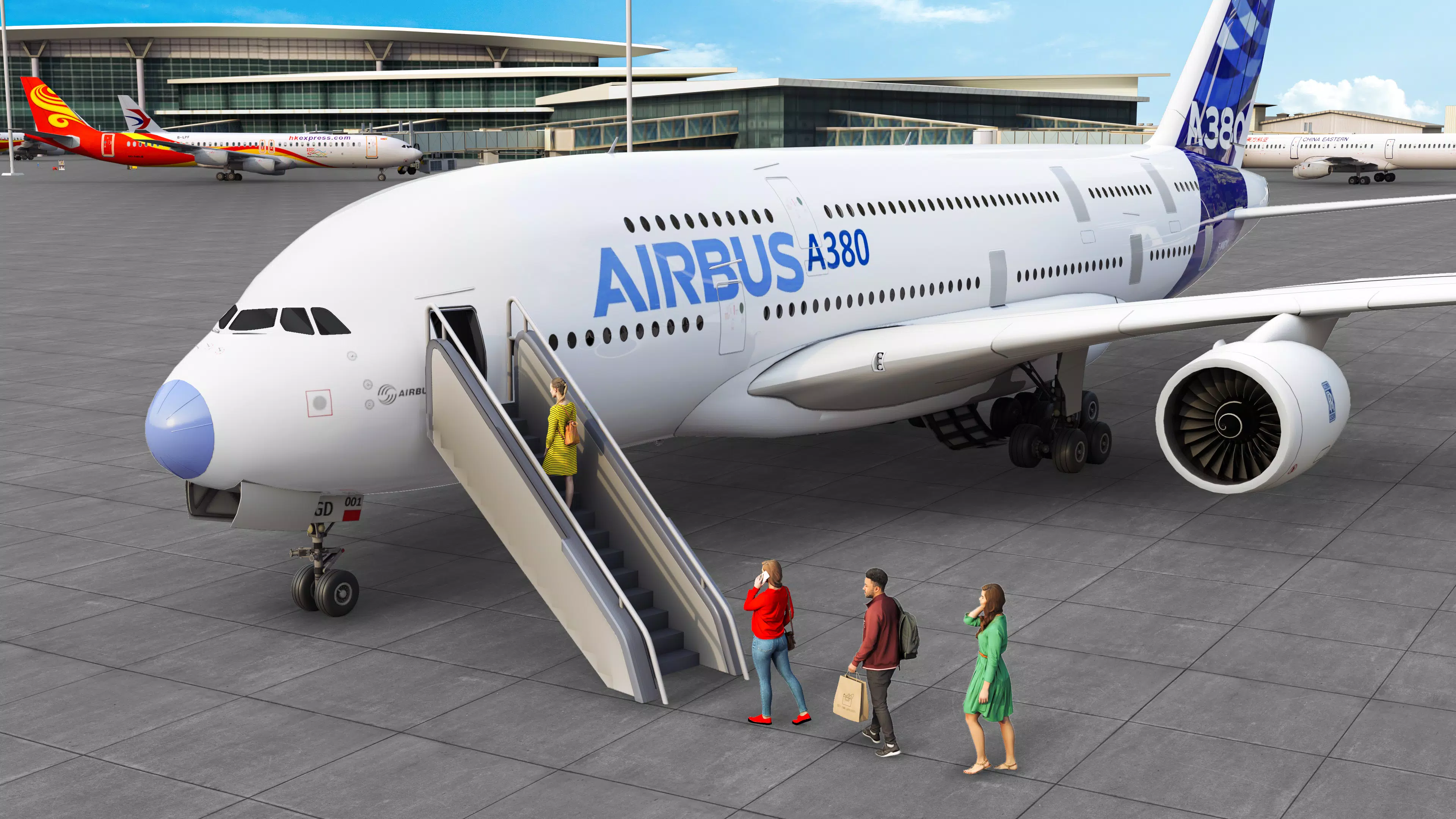 Airplane Flight Simulator 2023 Captura de pantalla 1