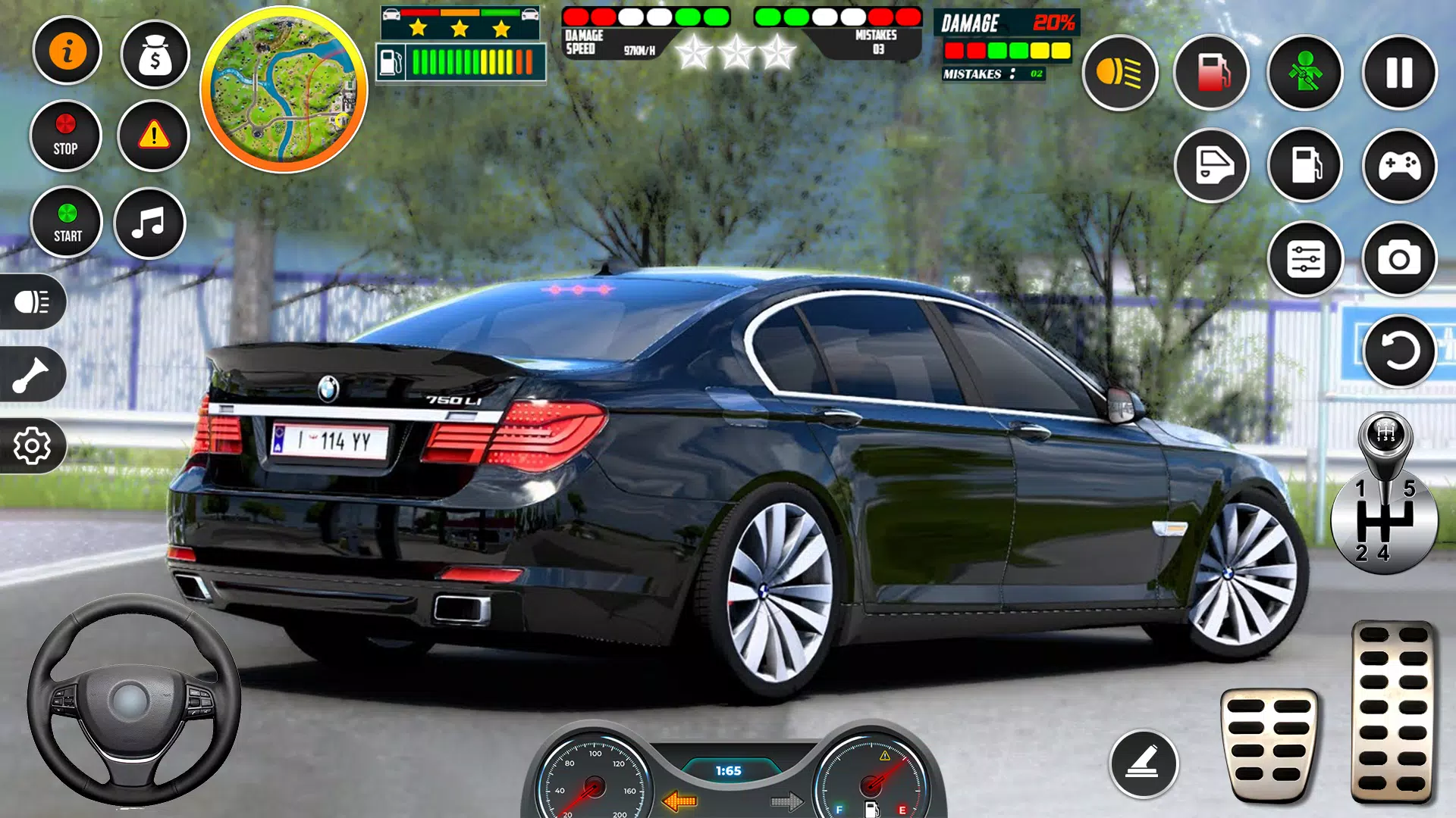 Classic Car Drive Parking Game 스크린샷 3