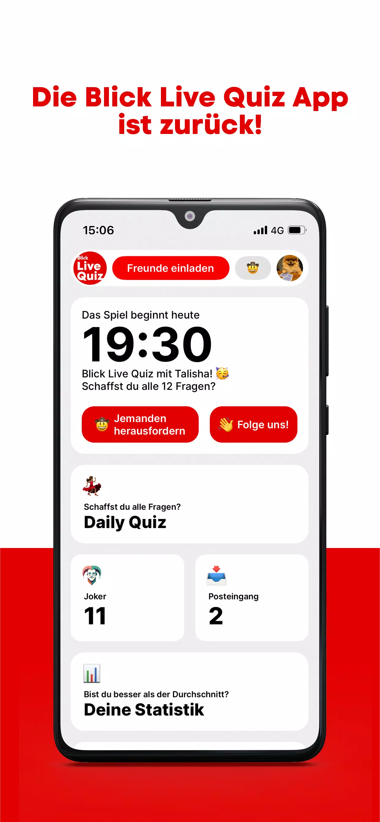 Blick Live Quiz Capture d’écran 1