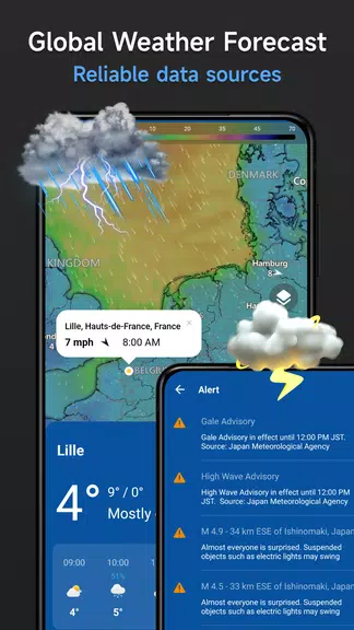 Live Weather & Radar Map Скриншот 1